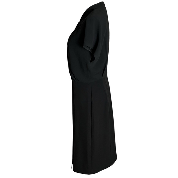 MM.LaFleur Black Crepe Adelaide Dress NWOT Size 4 - Picture 9 of 16